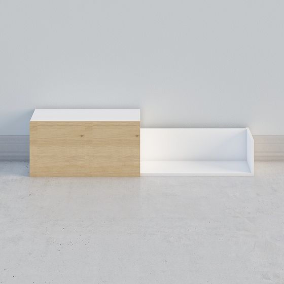 Urban Shelf 3D model for Contemporary Design