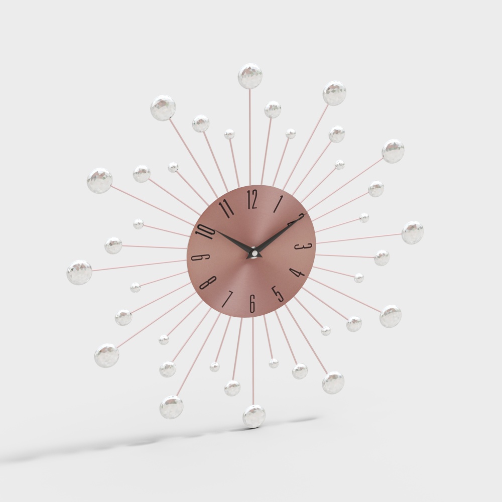 Horloge+murale+en+métal+85517+15"D