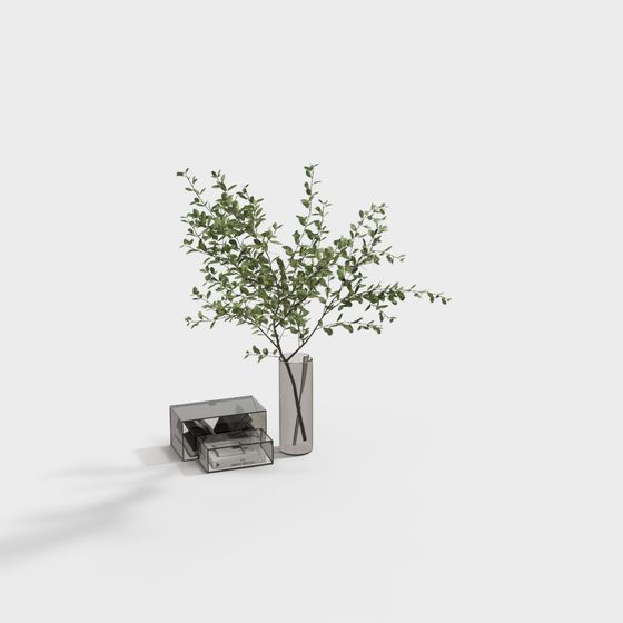 Modern Greenery 3D model