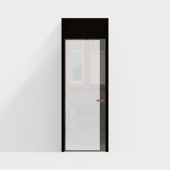 Minimalist Door 3D model