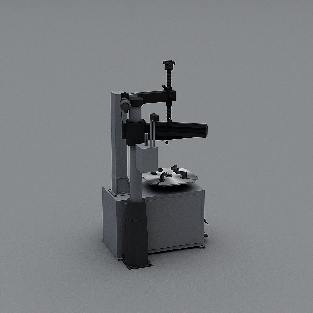 Automobile tire repair machine