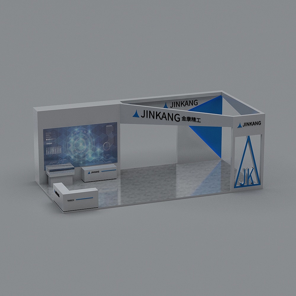 Jinkang Exhibition Booth 3D model