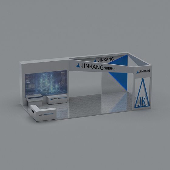 Jinkang Exhibition Booth 3D model