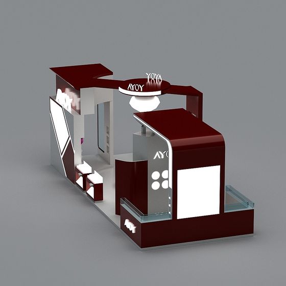 Urban Showcase 3D model for Creative Projects