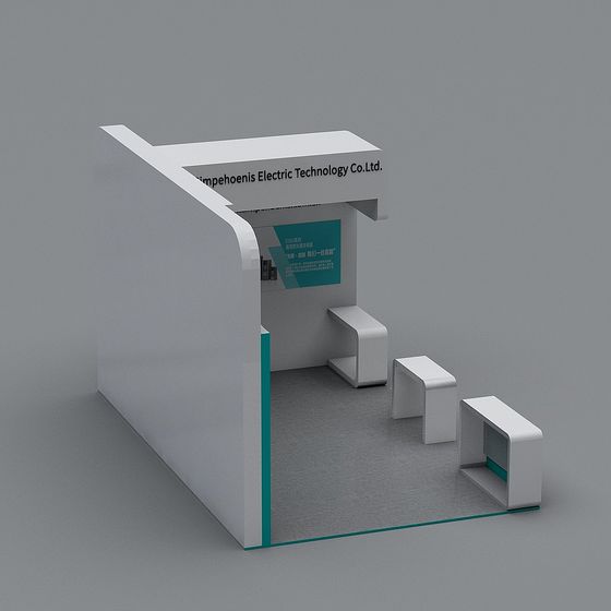 Future Tech Booth 3D model