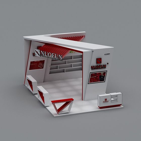 Nuofun Exhibition Booth 3D Model
