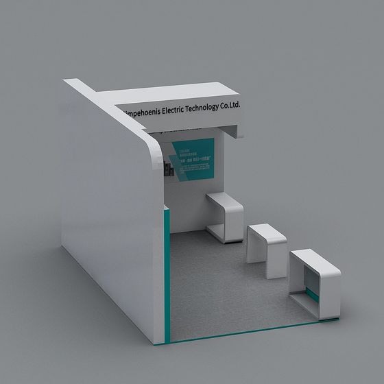 Futuristic Tech Display 3D Model