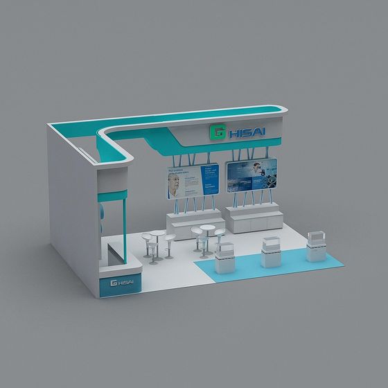 Modern Exhibition Podium 3D model