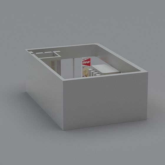 City Window 3D model for Contemporary Spaces