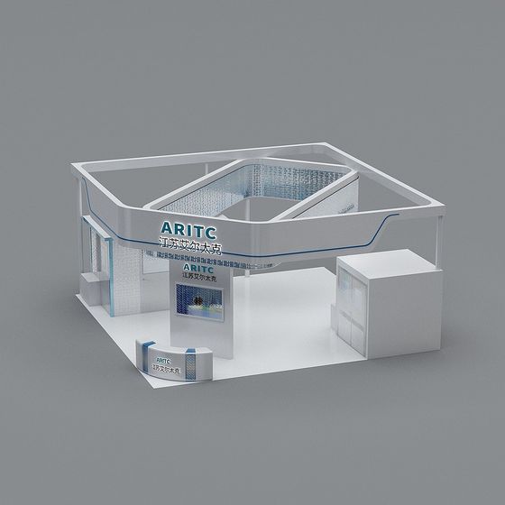 ARITC Exhibition Booth 3D model