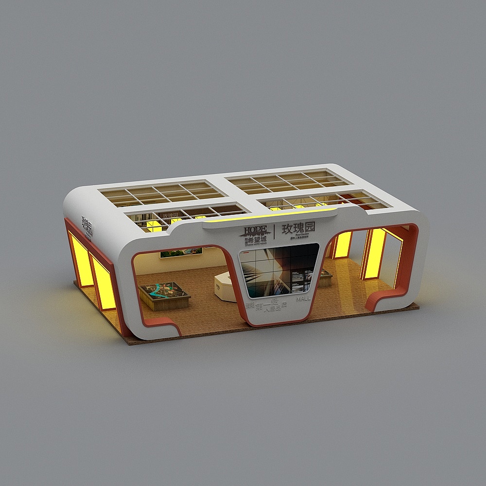 Urban Oasis 3D model