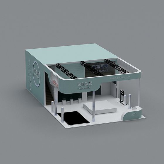 Urban Gallery 3D model for Designers