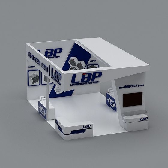 LBP Exhibition Booth 3D model