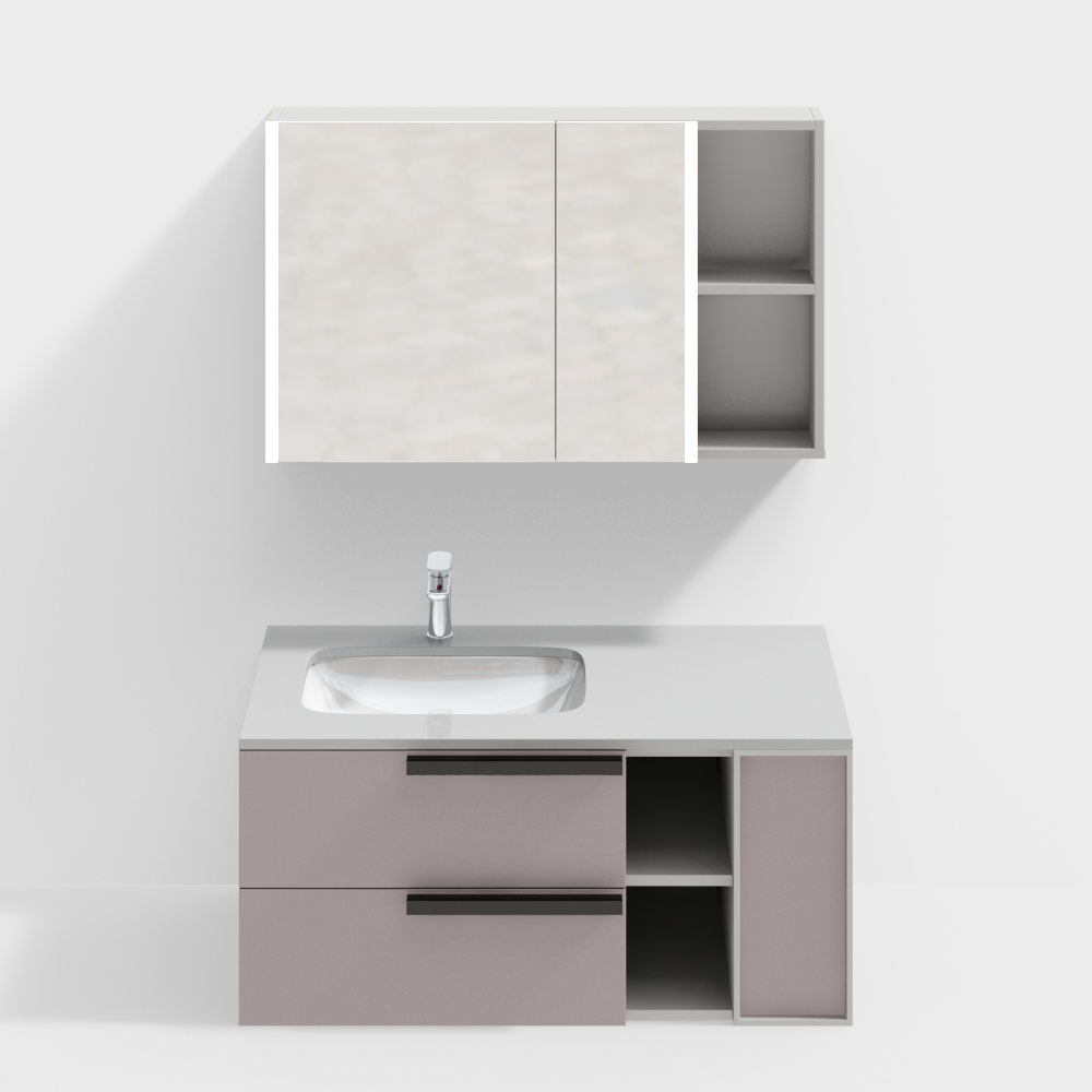 Counter basin cabinet vanity Ceramic wash basin wastafel westafel