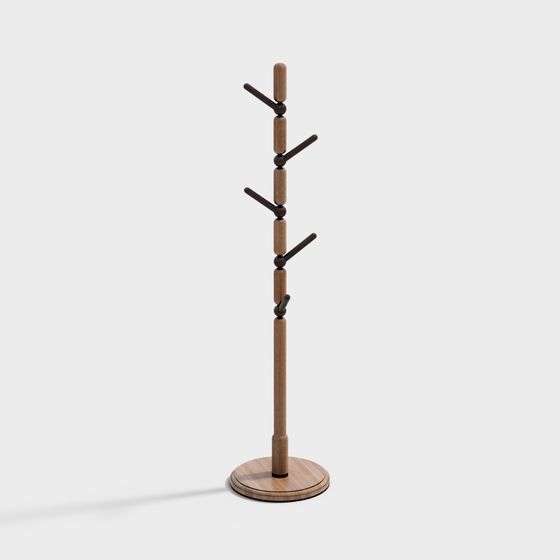 Branch Coat Rack 3D model