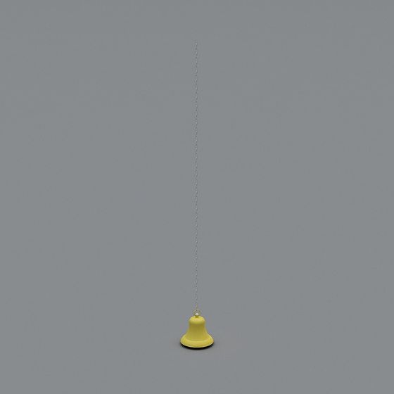 Charming Bell Pendant 3D Model