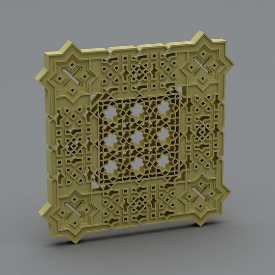Lattice Panel 3D model