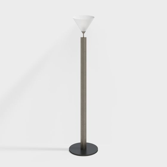 Stylish Urban Light Column 3D model for Modern Spaces