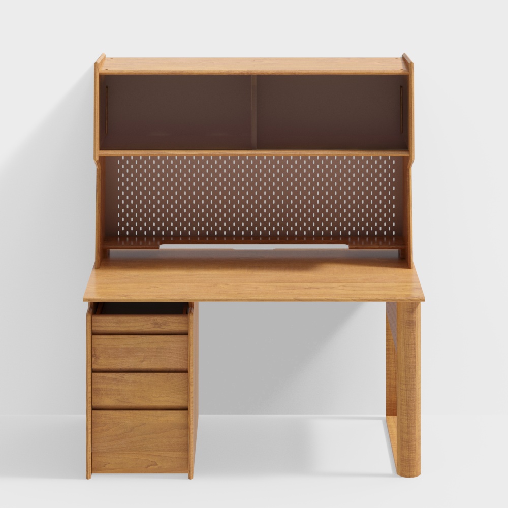 Van House Furniture - Eaves Desk - 1400 Drawer Model - Cherry Wood