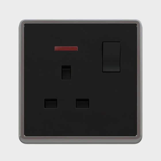 Low-Poly Electrical Outlet 3D model