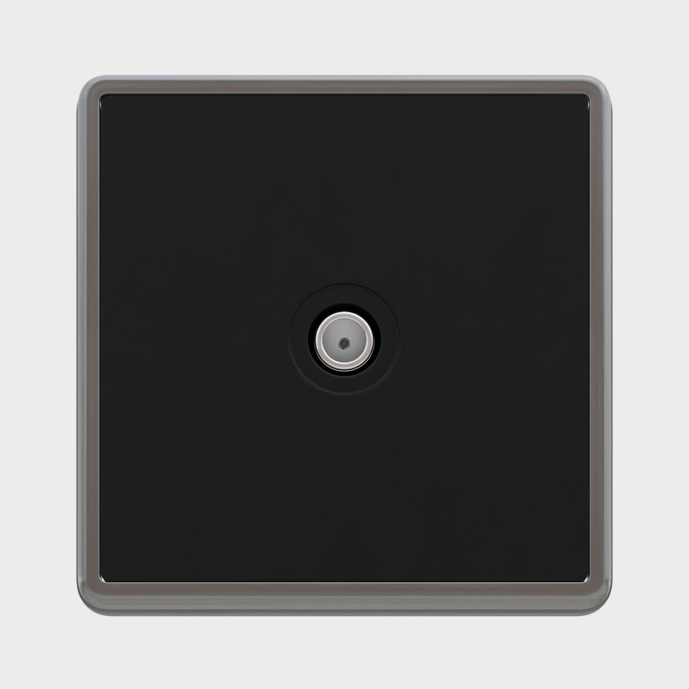 Black telephone cord