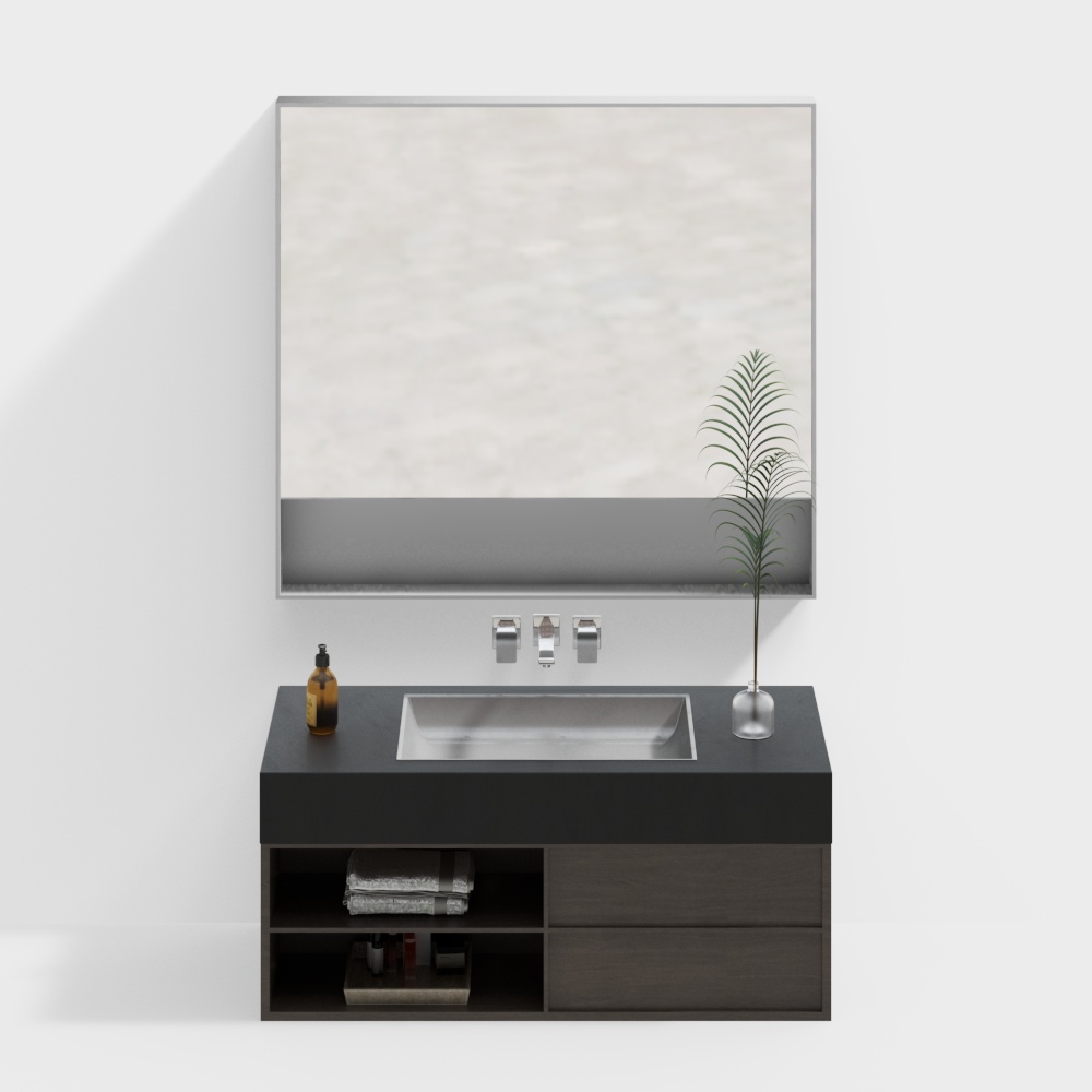 Counter basin cabinet vanity Ceramic wash basin wastafel westafel