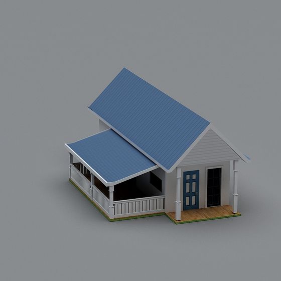 Charming Rural Villa 3D model