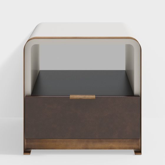 Urban Elegance Nightstand 3D model