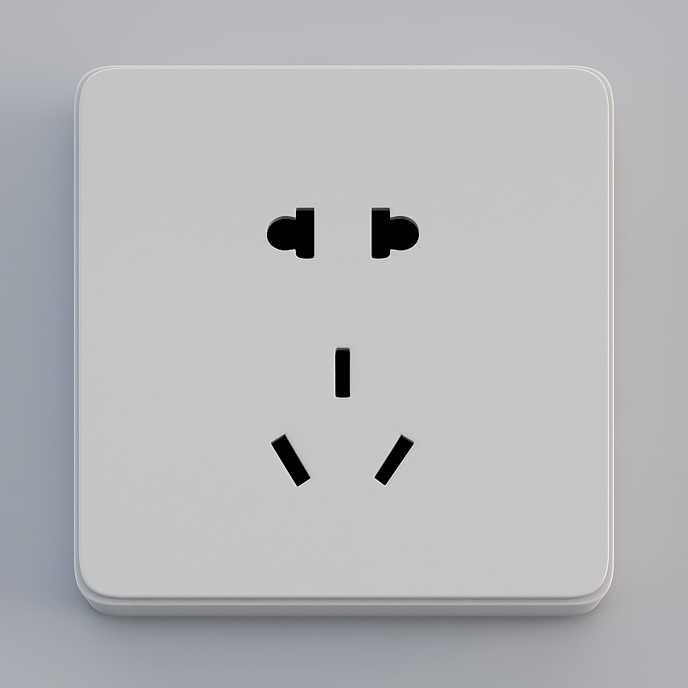 White socket 7 pins