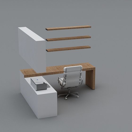 Urban Workspace 3D model