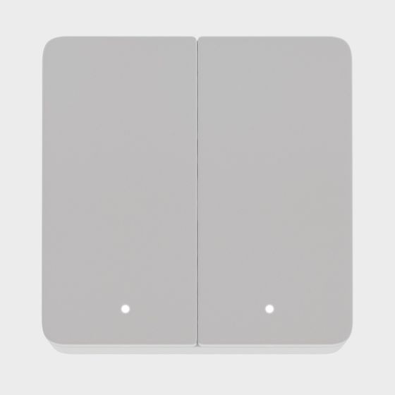 Hai công tắc màu trắng