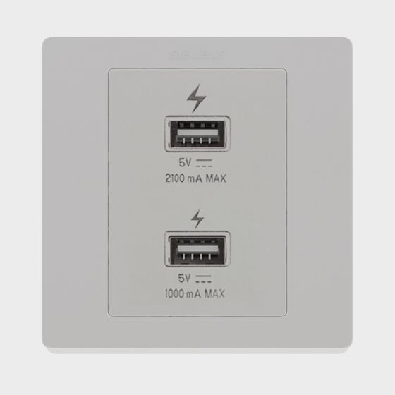 Siemens USB Charging Panel 3D Model