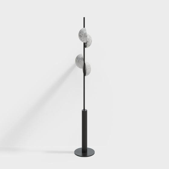 Minimalist Art Lamp 3D model