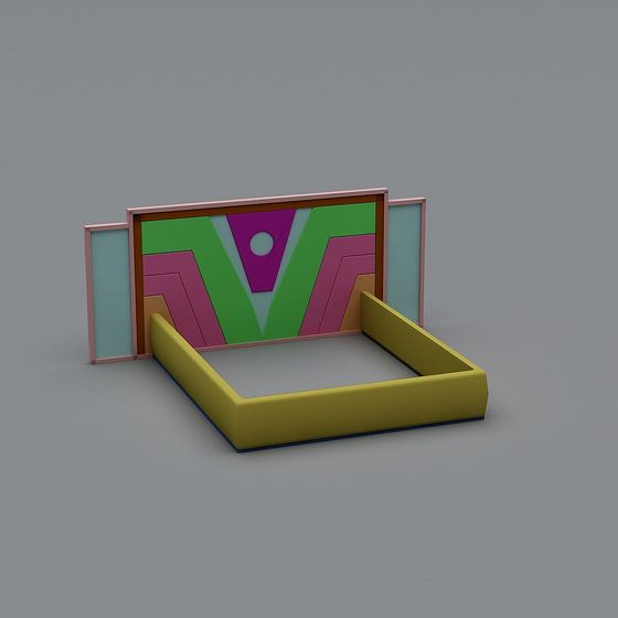 Abstract Geometry Gallery 3D model for Designers