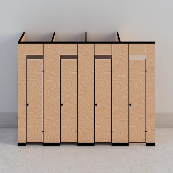 Urban Alley Storage Cabinet 3D model