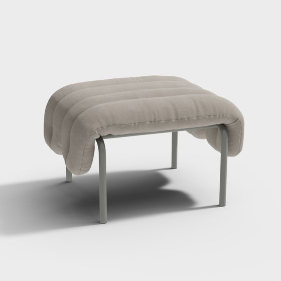 Comfortable Small Stool 3D model
