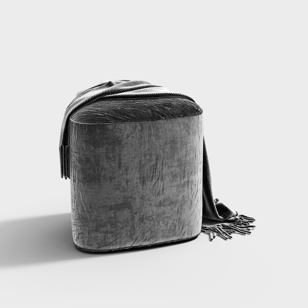 Urban Satchel 3D model: A Perfect Fusion of Low-Poly and High Detail