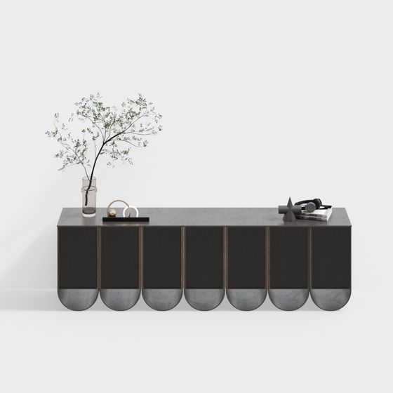 ตู้ทีวีไม้รมควันสมัยใหม่