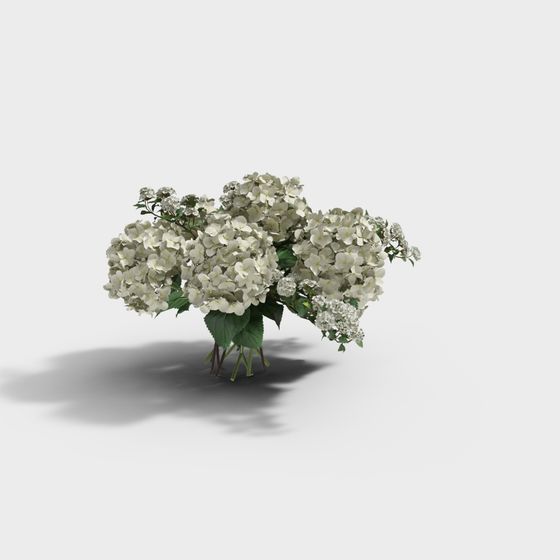 Elegant Bouquet 3D model for Creative Projects
