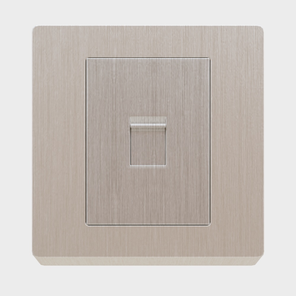 Prise en or champagne 1 maille