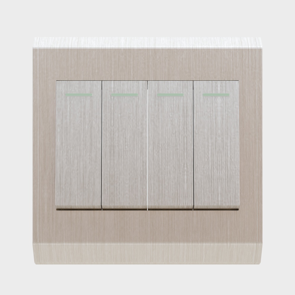 Champagne gold switch 4 switch