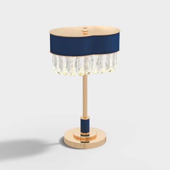 Glamour Drop Table Lamp 3D model