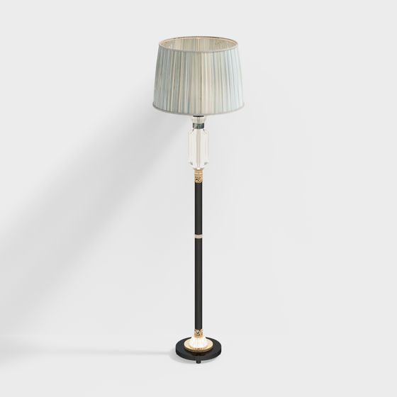 Elegant Floor Lamp 3D model for Modern Interiors