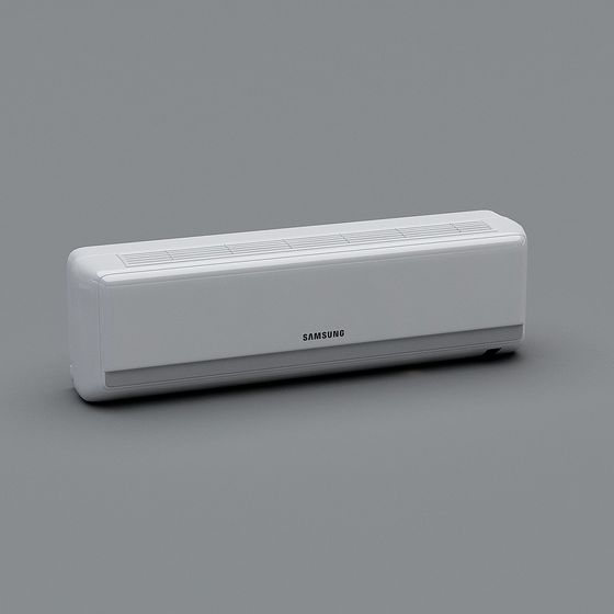 Samsung Air Conditioner 3D model for Modern Interiors