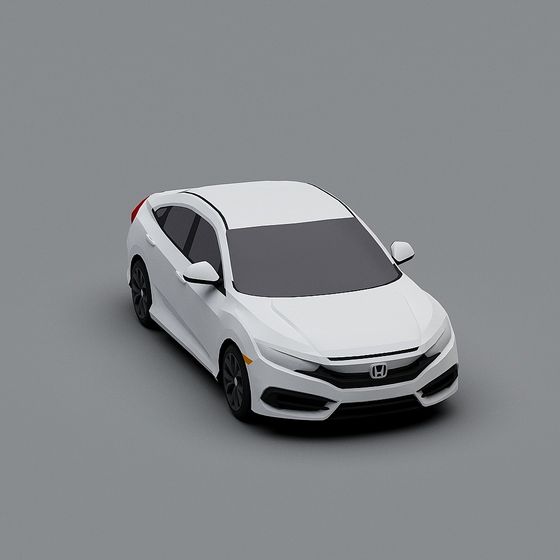 Honda Civic 3D Model - Sleek Modern Vehicle