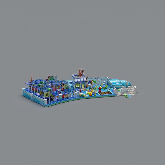 Underwater Paradise 3D model - Low Poly, High Detail