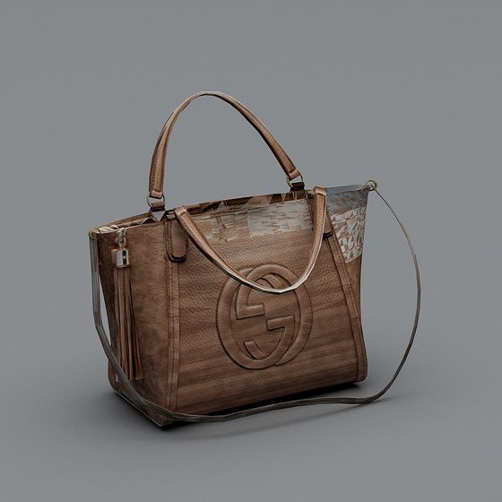 Stylish Handbag 3D Model for Modern Designs