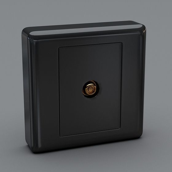 Stylish Secure Vault 3D Model for Creative Projects
