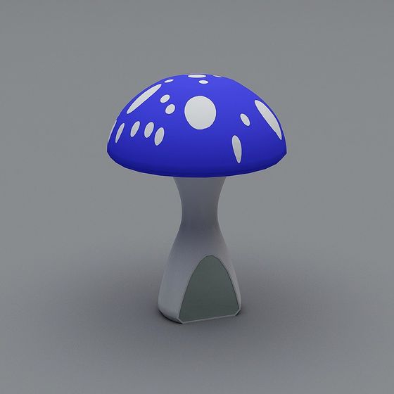Magical Mushroom 3D model