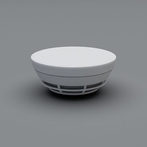 Minimalist Smoke Detector 3D model